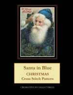 Santa in Blue