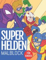 SuperHelden Malblock Fur Kinder