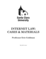 Internet Law: Cases & Materials (2020 Edition)