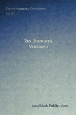 Res Judicata: Volume 1