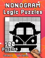 Nonogram Puzzles: Challenging Hanjie puzzle collection with japanese picture riddles Fun brain teaser for everyone