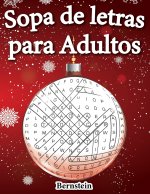 Sopa de letras para adultos: 200 Sopa de letras con soluciones - Entrena la Memoria y la Lógica (Edición navide?a)