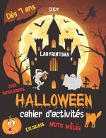 cahier d'activités halloween