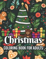 Christmas coloring book for adults: adult christmas coloring books Cute Holiday Designs and Relaxing Patterns