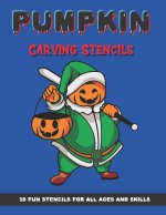 Pumpkin Carving Stencils: 50 Fun Stencils For All Ages and Skills (Halloween Crafts)