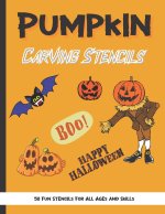 Pumpkin Carving Stencils: 50 Fun Stencils For All Ages and Skills (Halloween Crafts)