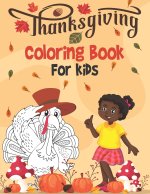 Thanksgiving Coloring Book For Kids
