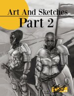 Art And Sketches Part 2: Art book the artwork of Julie Anderson black female artist 2021
