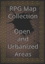 RPG Map Collection Open and Urbanized Areas: Collection of Maps for Role-Playing Games. For gamers and game masters
