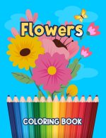 Flowers: Coloring Book