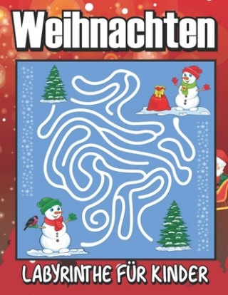 Weihnachten Labyrinthe fur Kinder