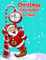 Christmas Coloring Book For Adults: Christmas Adult Coloring Book Easy Large Print Winter Christmas Scenes For Adults, Seniors and Children, Festive S