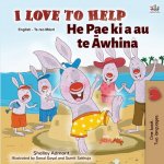 I Love to Help (English Maori Bilingual Book for Kids)