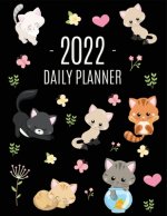 Cats Daily Planner 2022