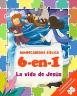 6 En 1 Biblia de Ni?os Rcb: La Vida de Jesús