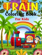 TRAIN Coloring Book For Kids