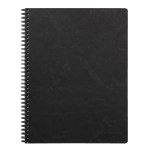 Age Bag Collegeblock mit Doppelspirale, A4+ 80 Blatt abtrennbar, perforiert, 4-fach gelocht, kariert, Einband rot