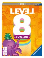 Ravensburger 20860 - Level 8 Junior, Die Junior Variante des beliebten Kartenspiels für 2-5 Spieler ab 6 Jahren / Kinderspiel / Familienspiel / Reises