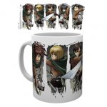 ATTACK ON TITAN - Mug - 320 ml - Character Montage - subli - box x2