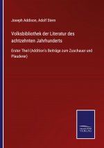 Volksbibliothek der Literatur des achtzehnten Jahrhunderts