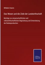 Wesen und die Ziele der Landwirthschaft