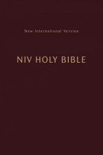 Niv, Holy Bible, Compact, Paperback, Burgundy, Comfort Print