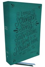NKJV, Thinline  Bible, Verse Art Cover Collection, Leathersoft, Teal, Red Letter, Comfort Print