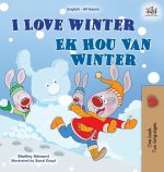 I Love Winter (English Afrikaans Bilingual Book for Kids)