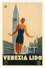 Vintage Journal Venice, Italy Travel Poster