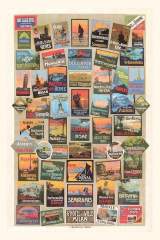 Vintage Journal Compendium of Travel Posters