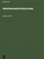 Ernahrungsforschung