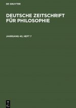 Deutsche Zeitschrift fur Philosophie
