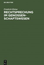 Rechtsprechung im Genossenschaftswesen