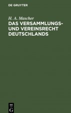 Versammlungs- und Vereinsrecht Deutschlands