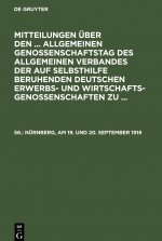 Nurnberg, am 19. und 20. September 1918