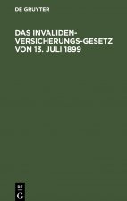 Invalidenversicherungsgesetz von 13. Juli 1899