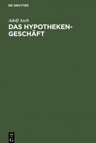 Hypothekengeschaft