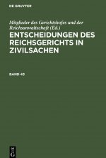 Entscheidungen des Reichsgerichts in Zivilsachen