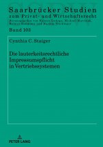 lauterkeitsrechtliche Impressumspflicht in Vertriebssystemen