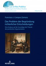 Problem der Begrundung richterlicher Entscheidungen.; Eine Analyse auf der Grundlage der Theorie der juristischen Argumentation