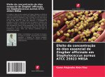 Efeito da concentraç?o do óleo essencial de Zingiber officinale em Staphylococcus aureus ATCC 25923 MRSA