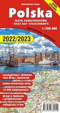 Polska. Mapa 1:700 000 wyd. foliowane wyd. 5