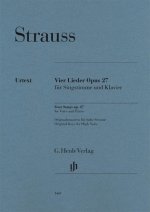 Strauss, Richard - Vier Lieder op. 27 für Singstimme und Klavier