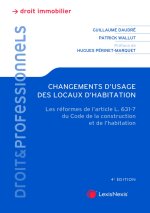 Changements d'usage des locaux d'habitation