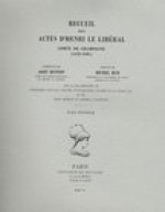 Recueil des actes d'Henri le Libéral, comte de Champagne (1152-1181). Tome I