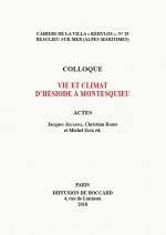 Vie et climat d'Hésiode à Montesquieu