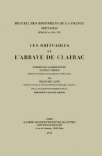 Les obituaires de l'abbaye de Clairac