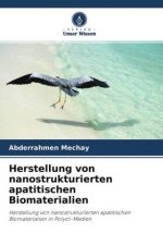 Herstellung von nanostrukturierten apatitischen Biomaterialien