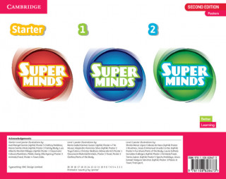 Super Minds Levels 1–2/Starter Poster Pack British English