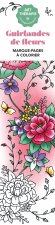 Marque-pages Guirlandes de fleurs
